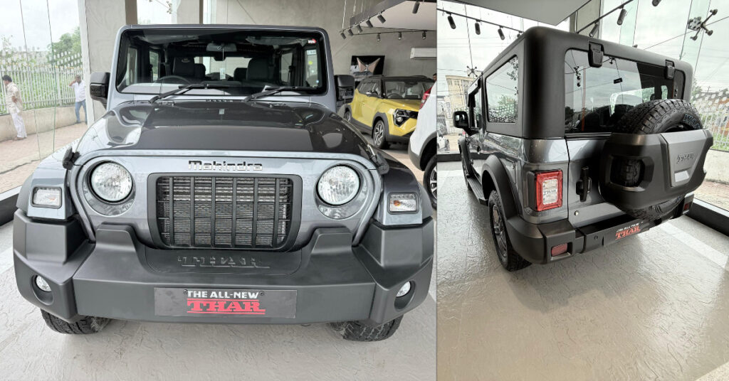 Mahindra Thar Look and design