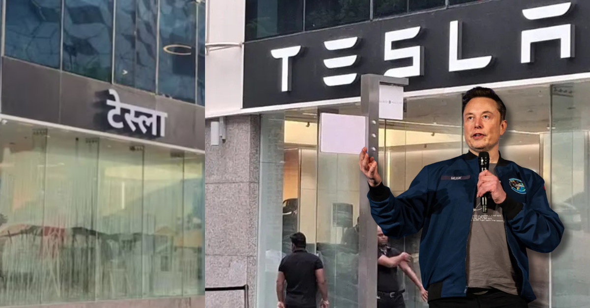Tesla First Showroom in India