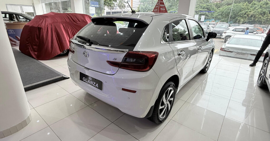 Toyota Glanza Back View